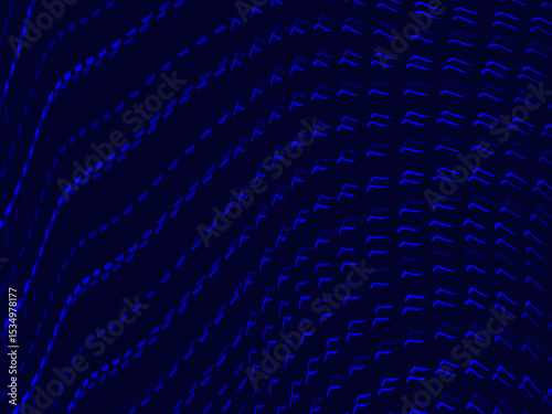 Futuristic blue abstract background. Geometric gradient blue pattern forms abstract vector background. Modern blue background, perfect for cards, banners, brochures, websites, technology, etc.