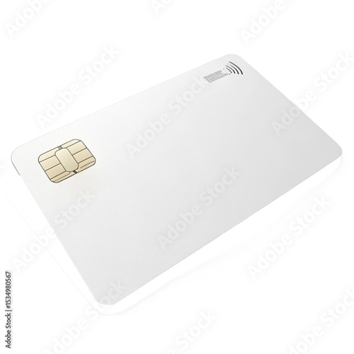 Minimalist Blank Smart Card