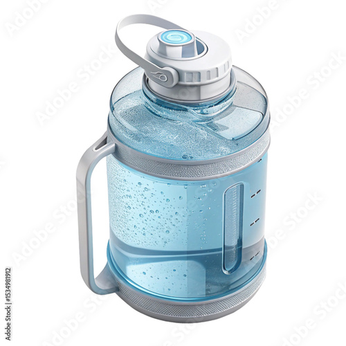 Gallon Water Bottle Transparent