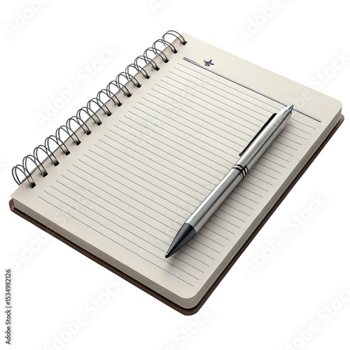Spiral Notebook with Pen