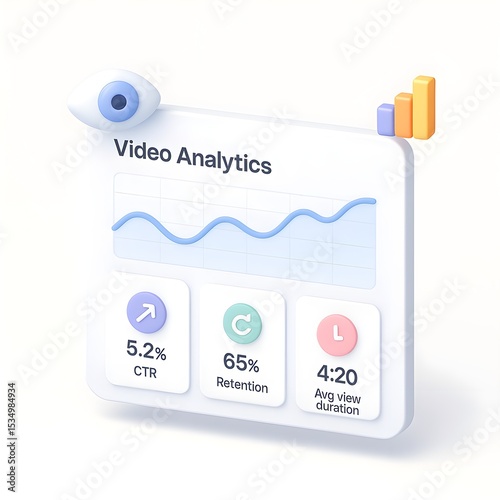3D Video Analytics Dashboard Overview