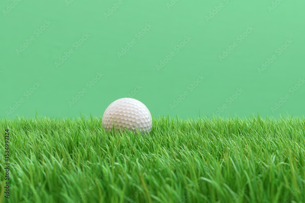 Fototapeta premium Golf ball mockup
