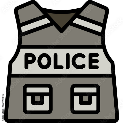 police vest icon