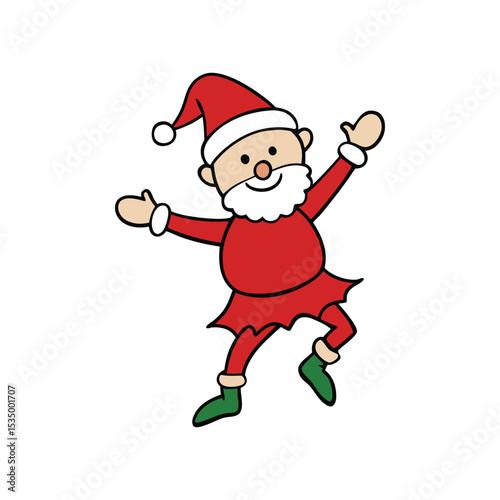 santa claus cartoon