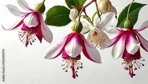 Delicate White & Pink Blossom - Design Concept