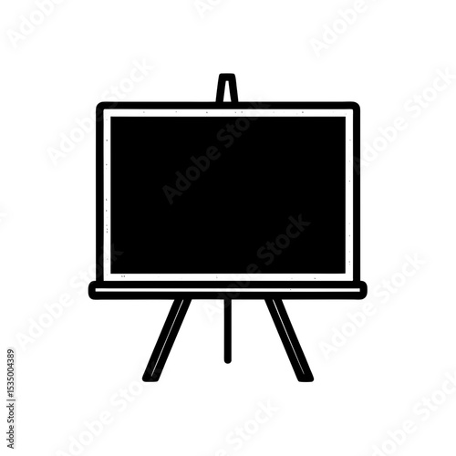 blackboard icon on white background  .svg