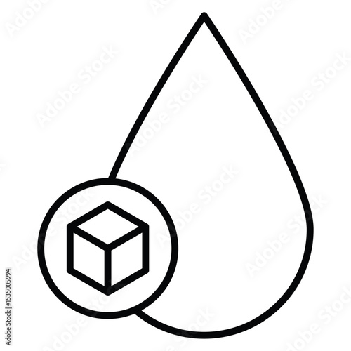 Blood sugar icon simple flat icon vector symbol