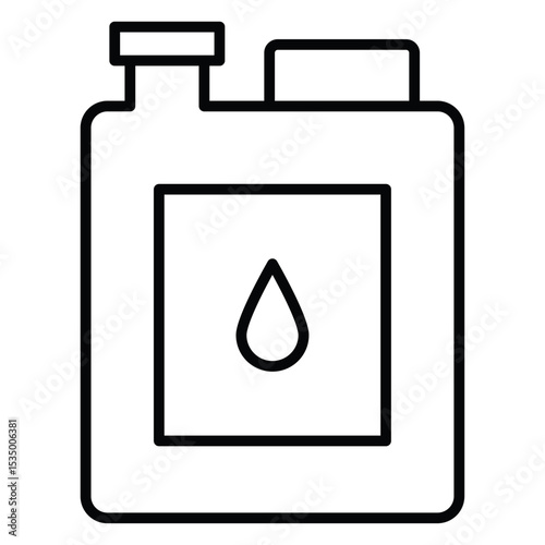 canister of motor oil icon simple flat icon vector symbol