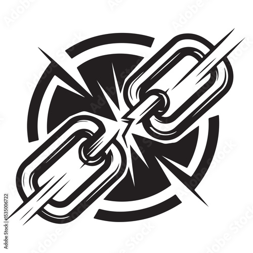 Black hand drawn symbol illustration of a Celtic knot tattoo design with an electric guitar and plug vector