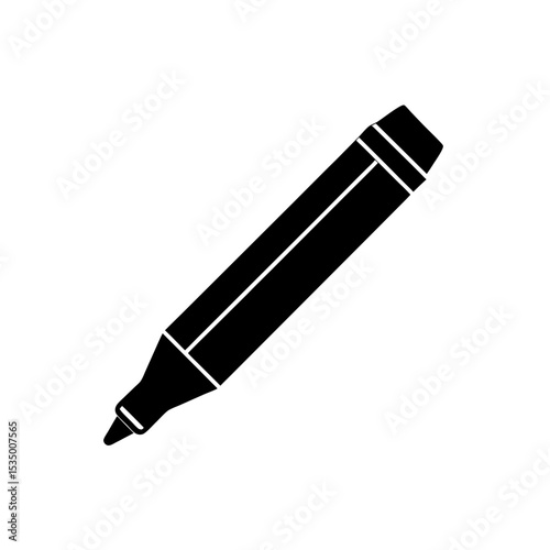 highlighter pen icon on white background    .svg
