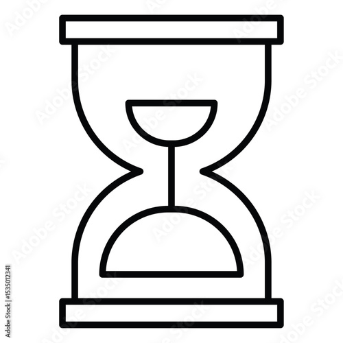 sand clock icon simple flat icon vector symbol