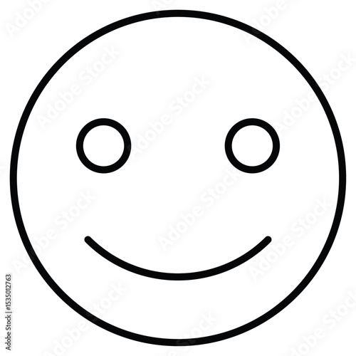 smile icon simple flat icon vector symbol