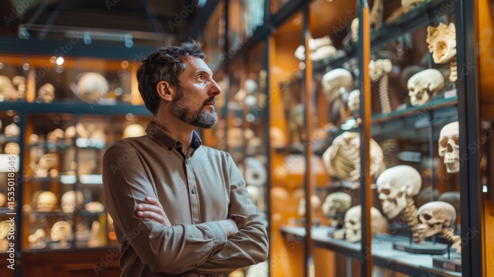 Fototapeta premium Engaging Role of Museum Educator