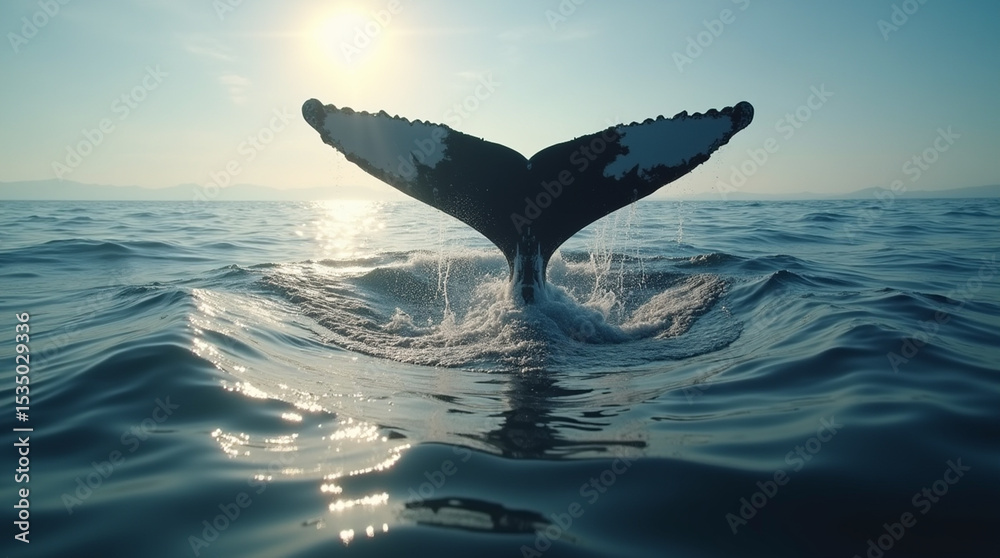 Fototapeta premium whale tail