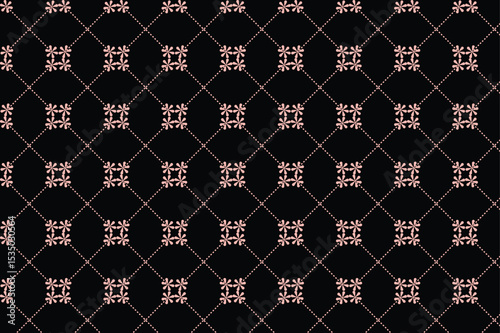 Cantaloupe melon color pattern design vector image made by adobe illustrator.