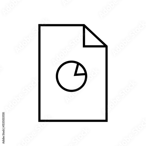 Black and White Passport Icon Representing International Travel