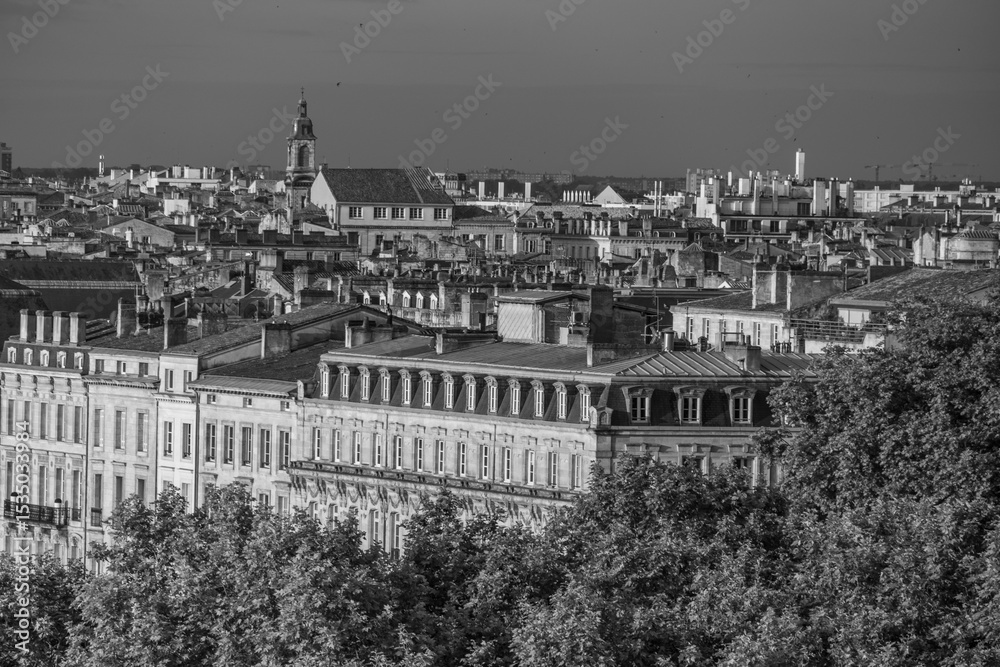 Fototapeta premium Bordeaux und die Garonne in Frankreich