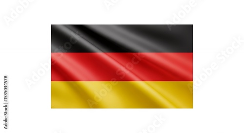 Free Download German Flag Black Red Gold Stripes Waving - GFXLoad