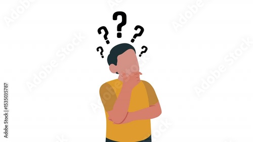 Man Thinking Animation