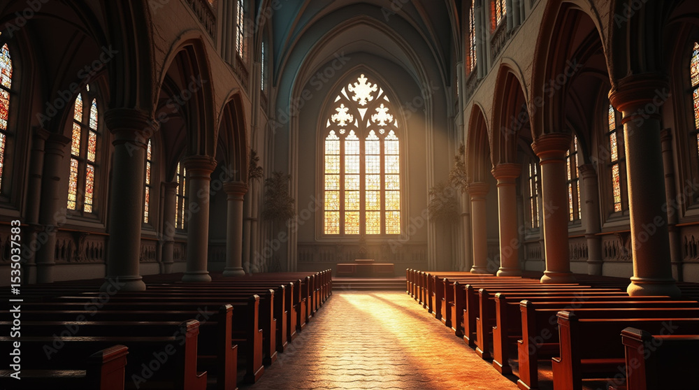 Fototapeta premium gothic cathedral