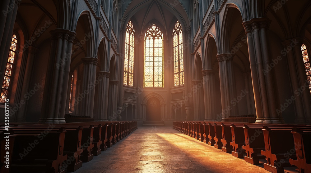 Obraz premium gothic cathedral