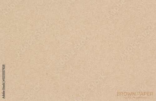 Brown paper texture background. Vector illustration eps 10