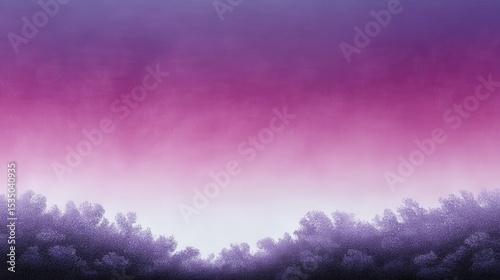 A serene gradient of purple hues blending into a tranquil sunset sky.