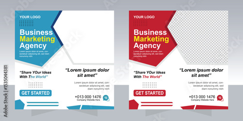 Business Marketing Agency Flyer Template