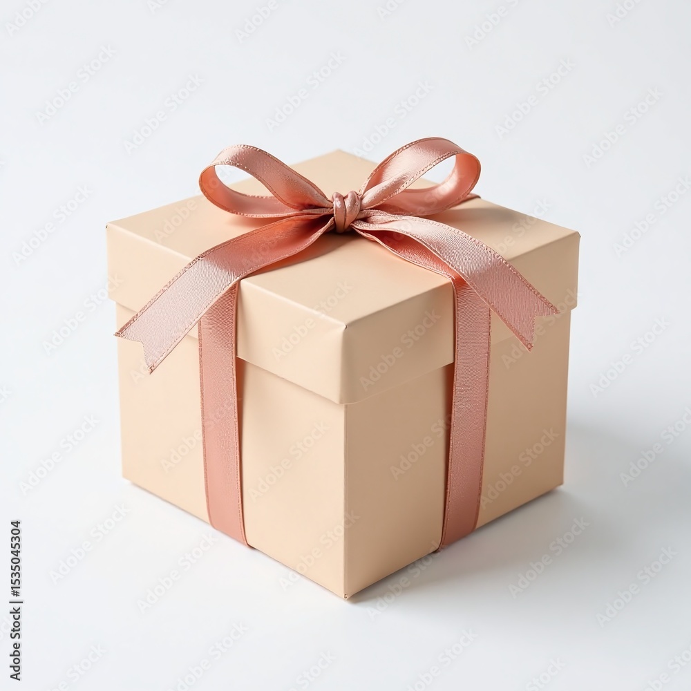 Obraz premium gift box isolated on white