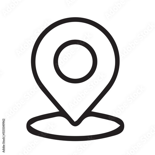 Location Pin and Map Marker Icon