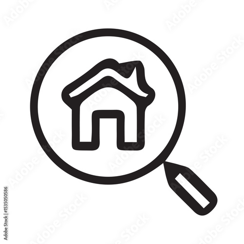 Real Estate Property Search Icon