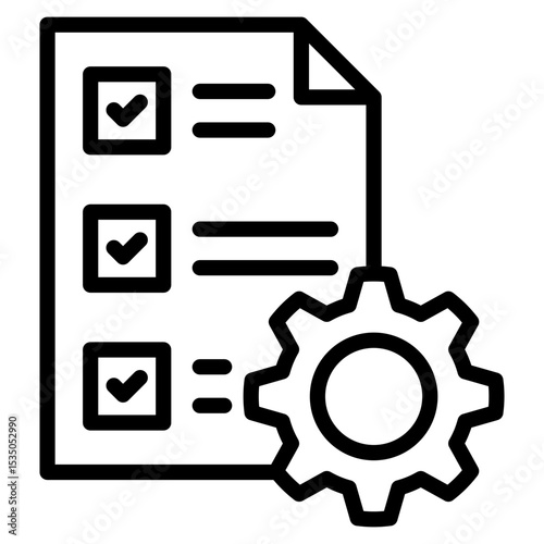 Project Management  Icon Element For Design