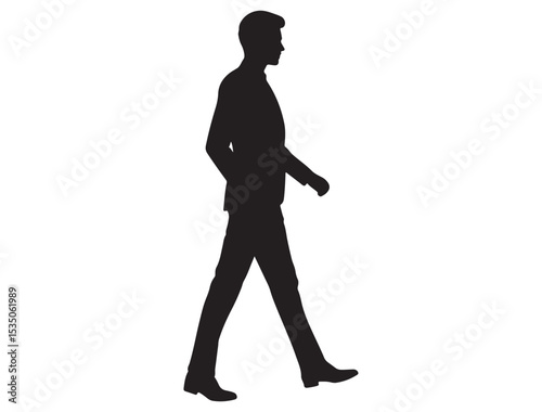 MALE MODEL SILHOUETTE 