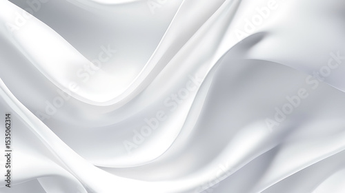 Crisp white folded paper structure design with clean ridges and soft ambient light, ideal for a wide website banner with copy space