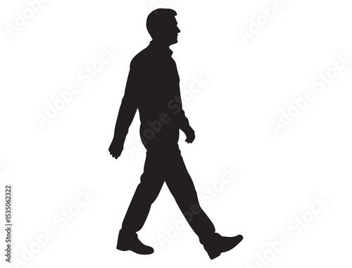 MALE MODEL SILHOUETTE 