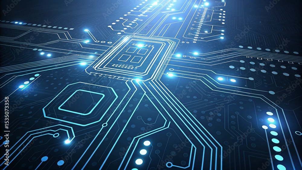 Fototapeta premium circuit board background