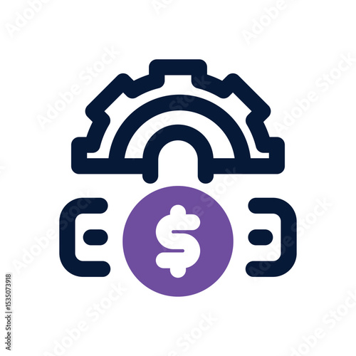 fixed duotone icon. Sleek and modern vector icon for websites, mobile apps, marketing materials, and corporate design. Fully scalable and ready to use.