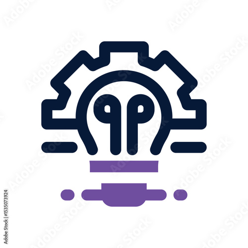 implementation duotone icon. Sleek and modern vector icon for websites, mobile apps, marketing materials, and corporate design. Fully scalable and ready to use.