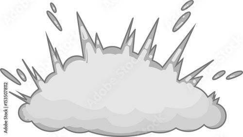 작은 폭발 효과 벡터 / Small Explosion Effect Vector