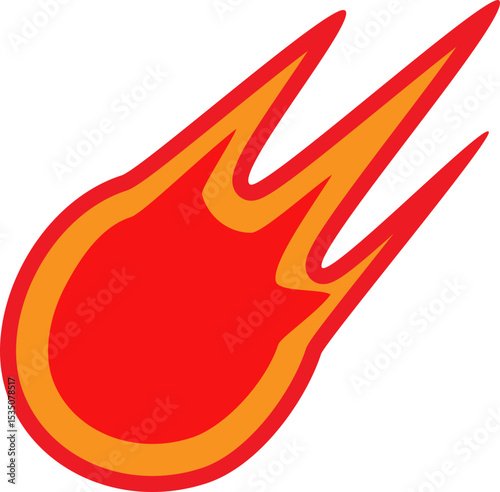 유성 일러스트 / Meteor Illustration