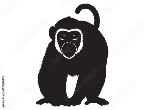 MONKEY SILHOUETTE