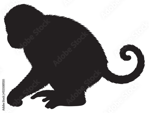 MONKEY SILHOUETTE