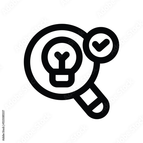 opportunity line icon. Clean and minimalist vector icon for websites, mobile apps, presentations, and logos. Fully scalable and customizable for any project.