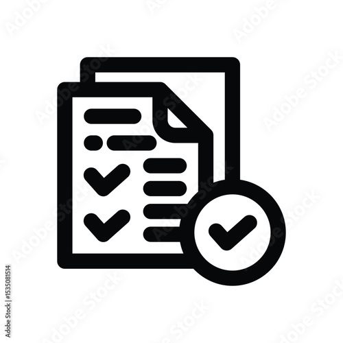 report line icon. Clean and minimalist vector icon for websites, mobile apps, presentations, and logos. Fully scalable and customizable for any project.