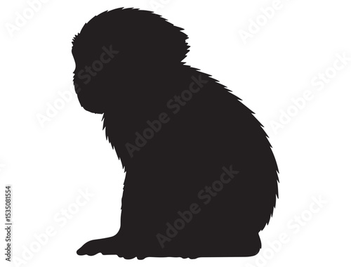 MONKEY SILHOUETTE