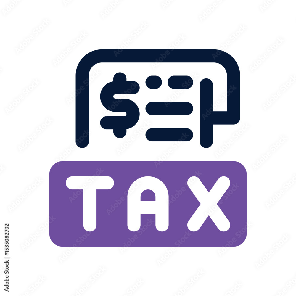 tax report duotone icon. Sleek and modern vector icon for websites, mobile apps, marketing materials, and corporate design. Fully scalable and ready to use. tax report duotone icon. Sleek and modern vector icon for websites, mobile apps, marketing materials, and corporate design. Fully scalable and ready to use.
