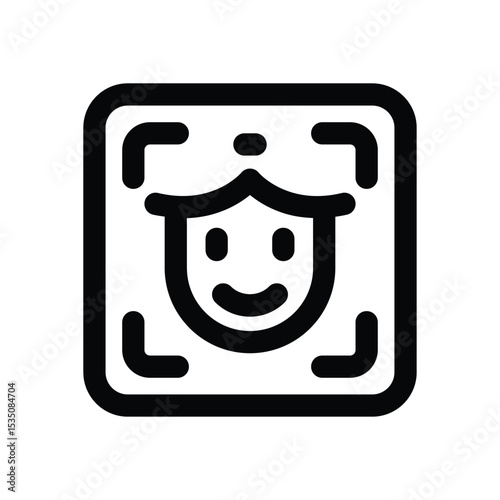 close up line icon. Clean and minimalist vector icon for websites, mobile apps, presentations, and logos. Fully scalable and customizable for any project.