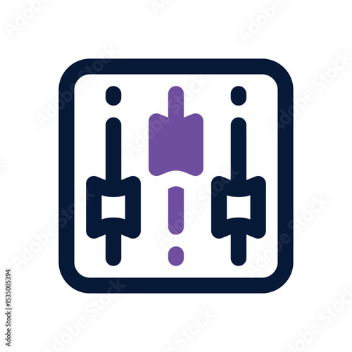 adjustment duotone icon. Sleek and modern vector icon for websites, mobile apps, marketing materials, and corporate design. Fully scalable and ready to use.