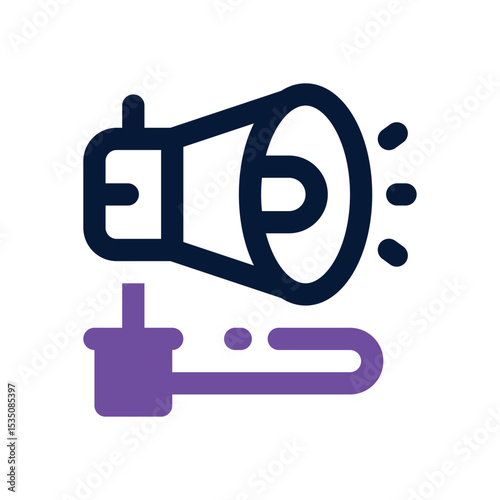 spotlight duotone icon. Sleek and modern vector icon for websites, mobile apps, marketing materials, and corporate design. Fully scalable and ready to use.