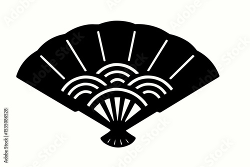 Black silhouette head with parachute delivers gift box by air, symbolizing skydiving business transportation